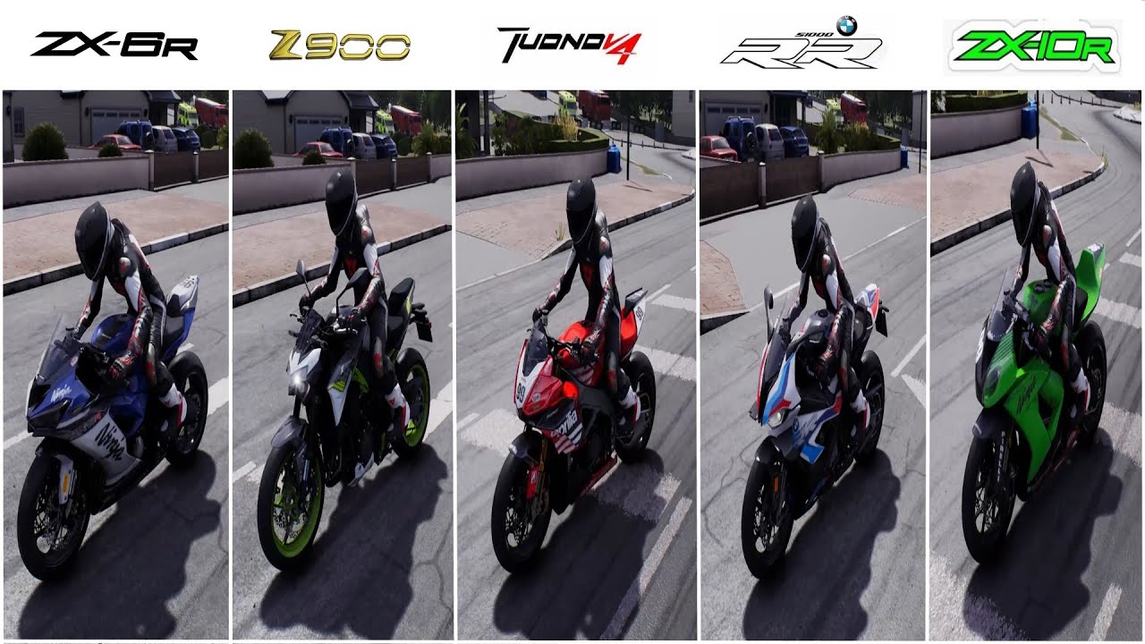 RIDE 5 - TOP BEST SOUND BIKES  COMPILATION (Exhaust Note )