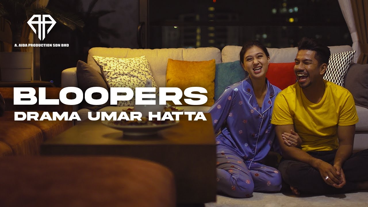 BLOOPERS DRAMA UMAR HATTA - MUSTAQIM BAHADON & DAYANG AREEDA | A. AIDA PRODUCTION