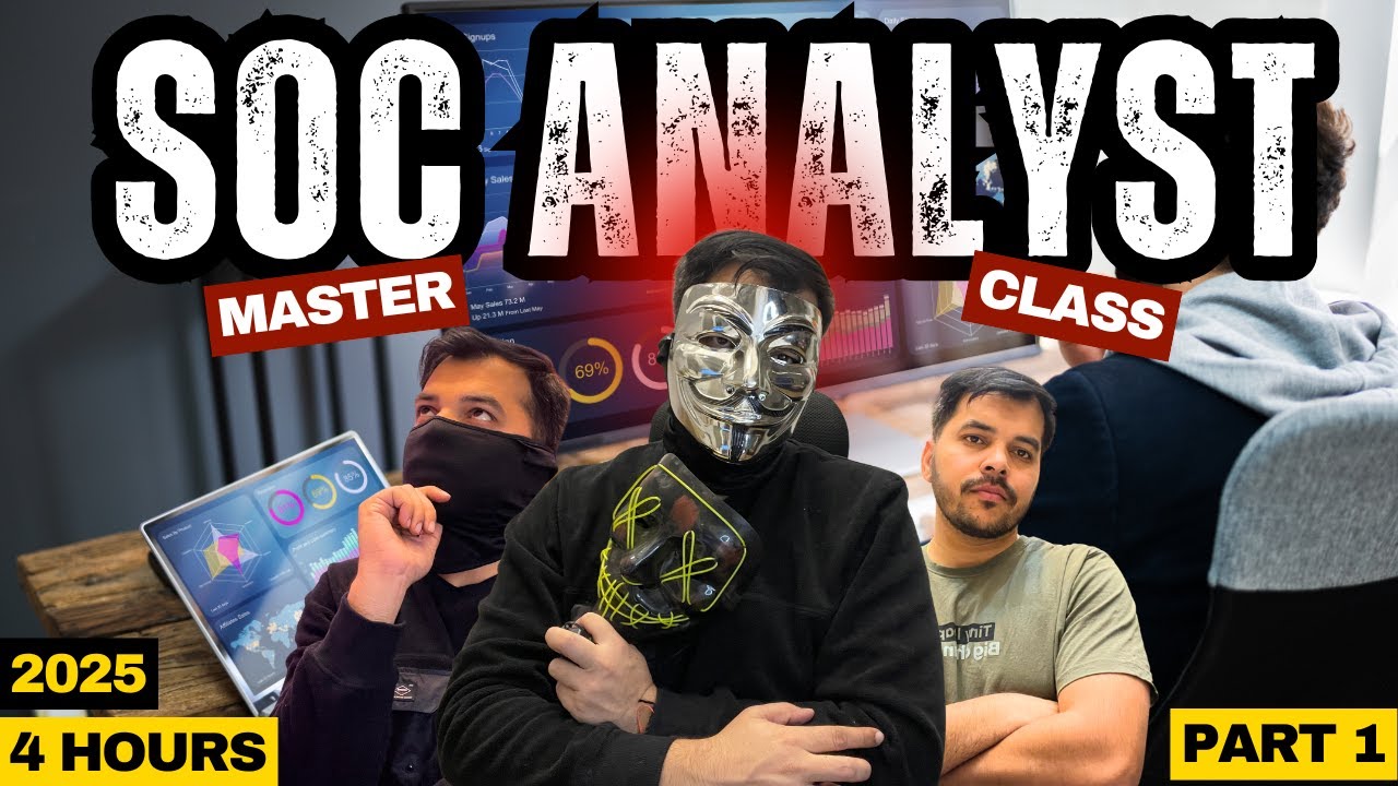 4-Hour SOC Analyst Workshop | Splunk, SIEM, SOAR, Event Logs, PowerShell, and More (Hands-On)