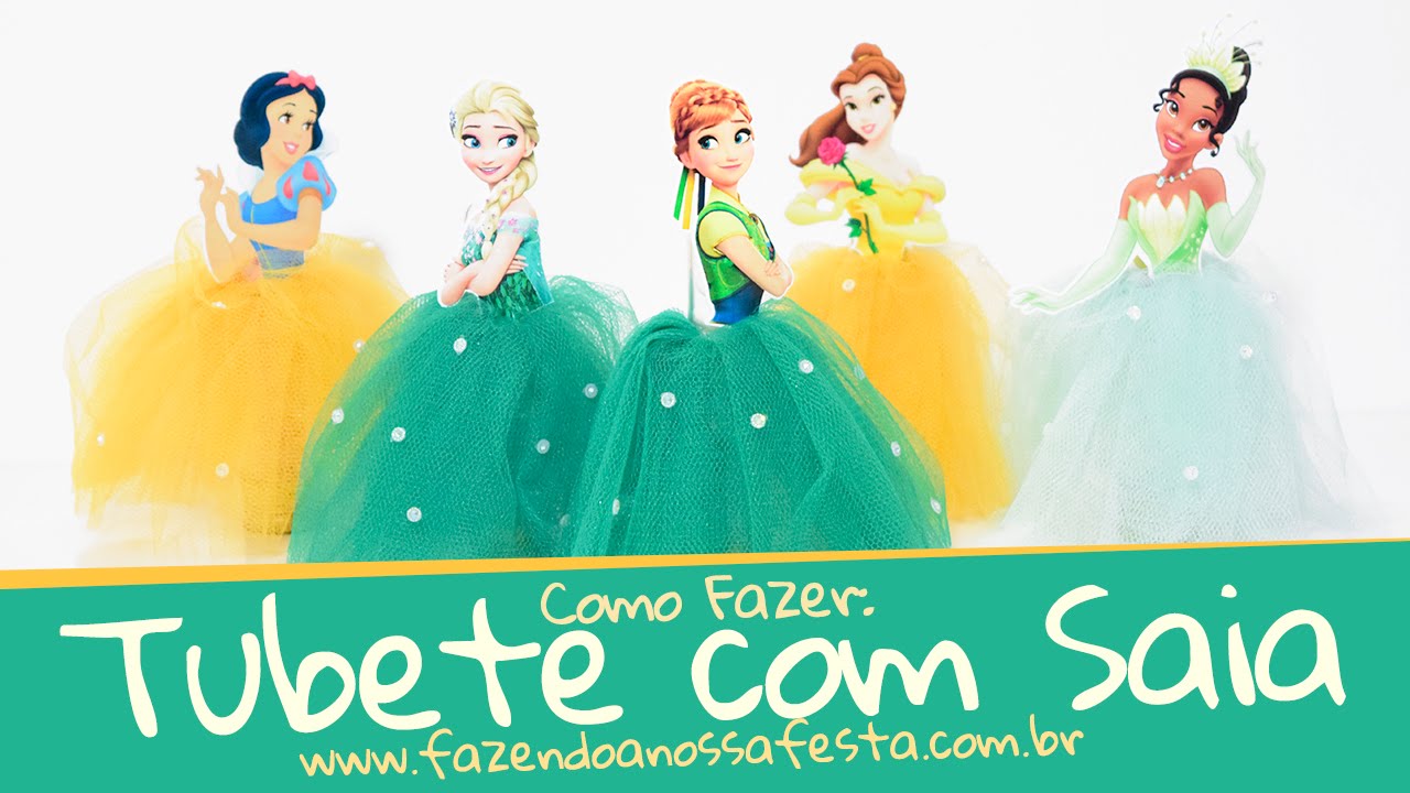 Tubete com Saia - Como Fazer (com segredos)