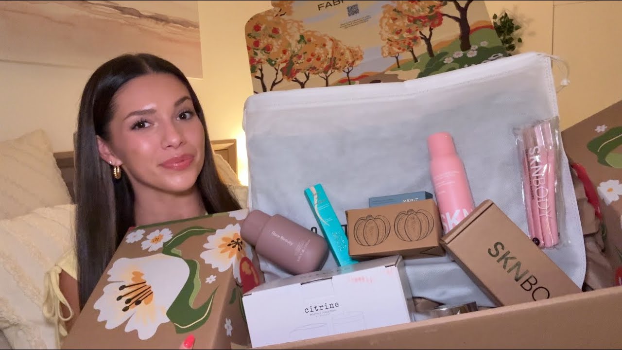 ASMR Fall ‘25 FabFitFun Unboxing 🧡