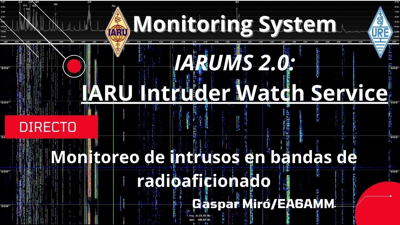Monitoreo de intrusos en bandas de radioaficioando. IARUM 2.0