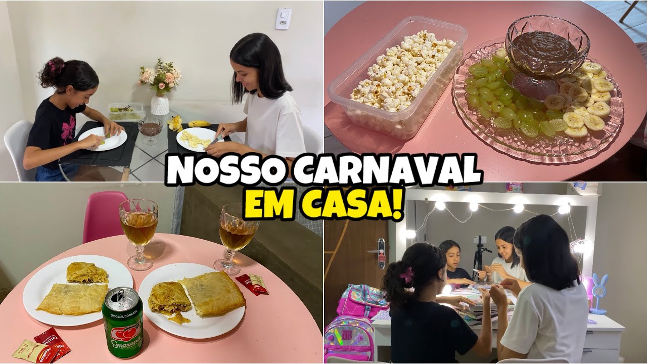VLOG: NOSSO FERIADÃO DE CARNAVAL | COMILANÇA E MUITO DESCANSO!