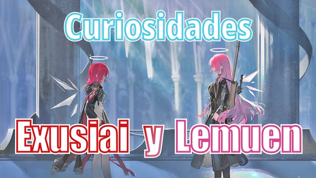 Curiosidades de Exusiai y Lemuen #Arknights #BeyondHalo