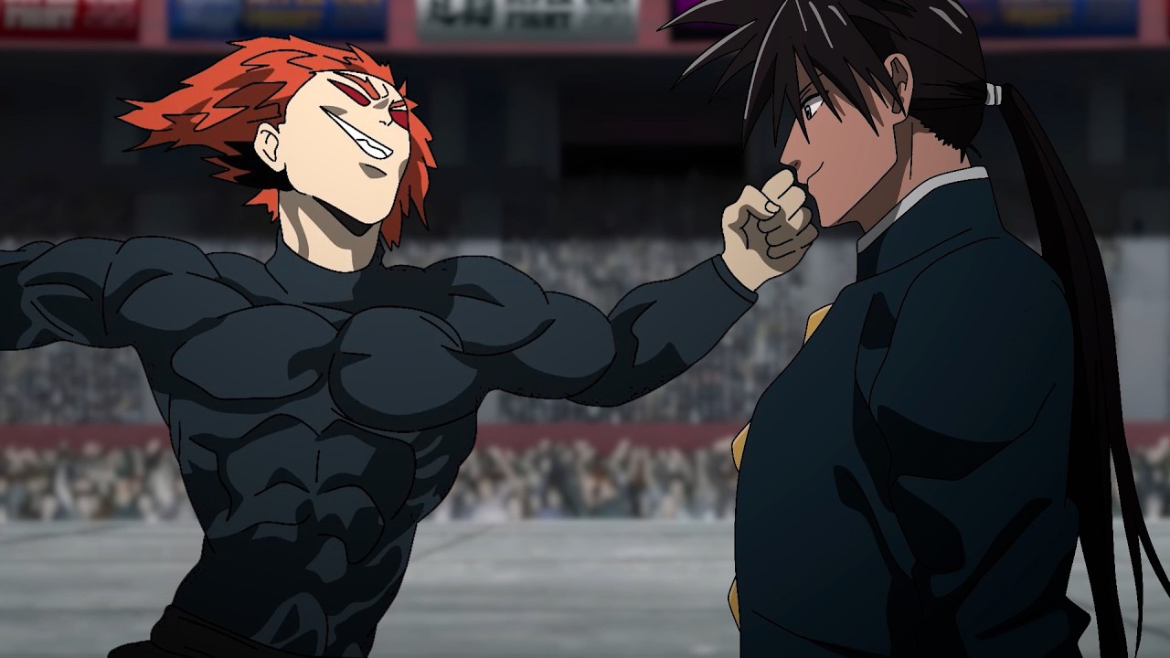 Suiryu flexing his power to Garou (Tournament Finals)