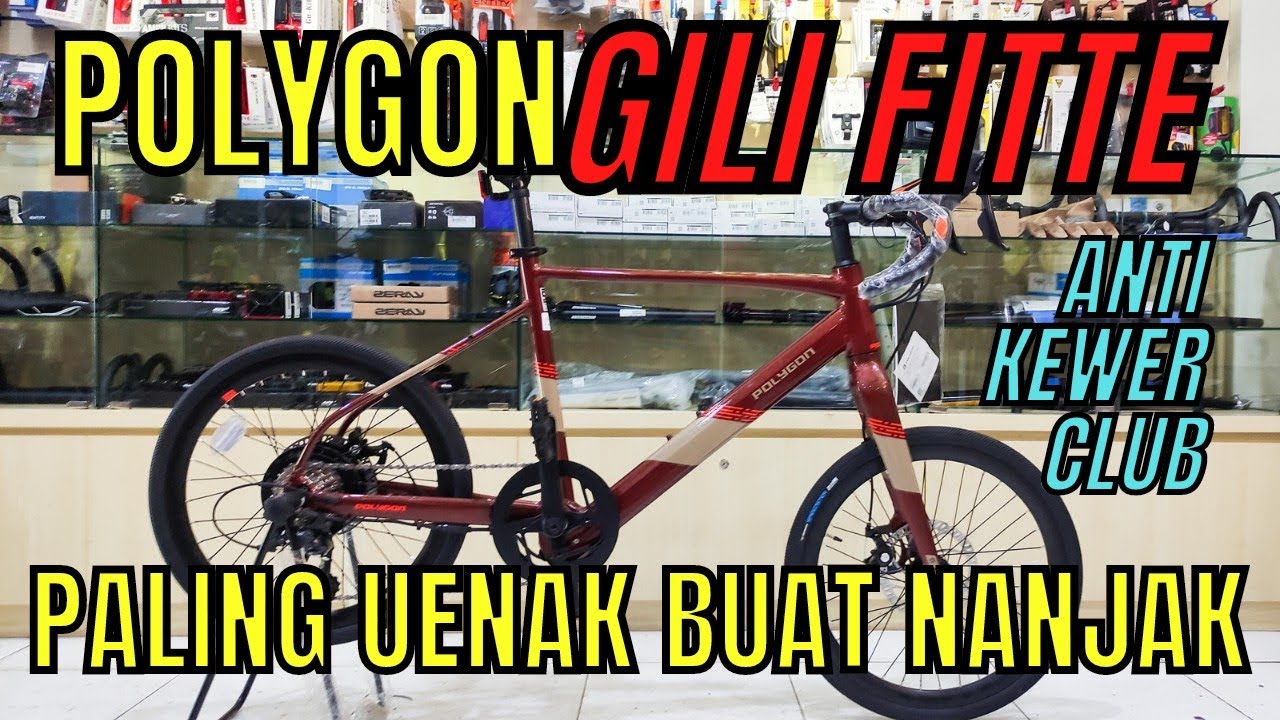 POLYGON GILI FITTE | SEPEDA ANTI KEWER #minivelo | First Impression