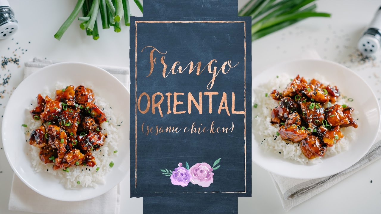 FRANGO ORIENTAL (Sesame chicken)