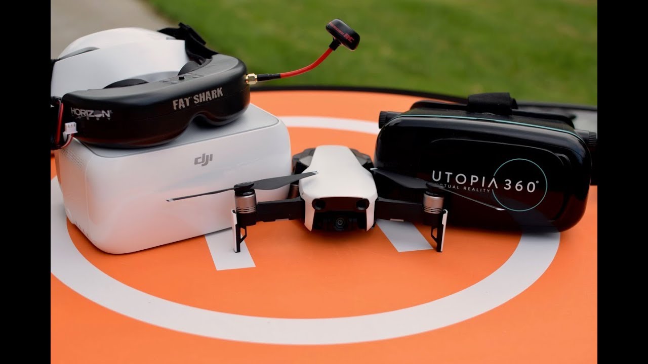 Goggle options to use with the Mavic Air