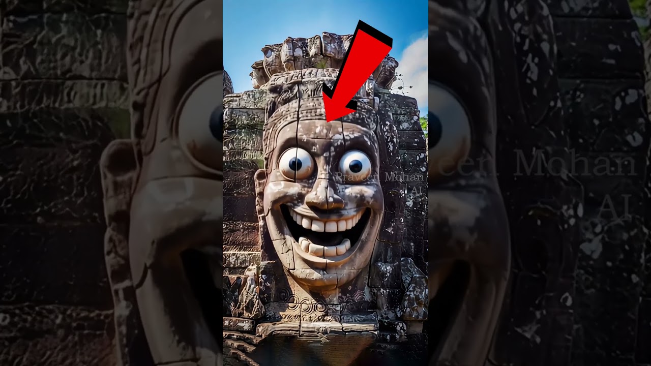 Did the Angkor Wat Statue Just Breathe?⛪🤯