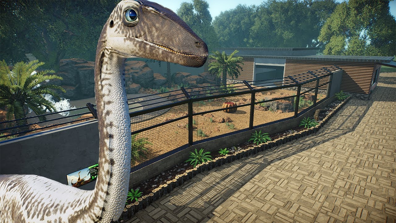 Building a Modern Coelophysis Habitat in Prehistoric Kingdom
