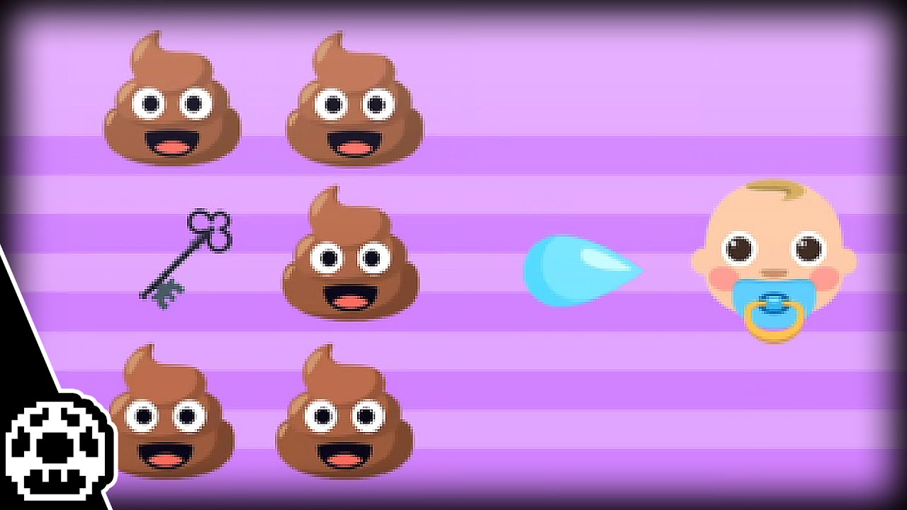 Buben erraten Videospiele anhand von Emojis.