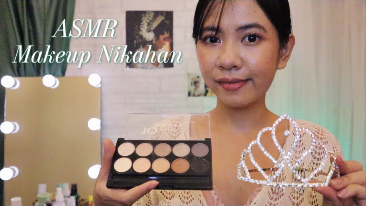 [ASMR] Makeup Nikahan - Make Up Artist does Your Wedding Makeup 💍 (Layered Sounds) | ASMR Indonesia