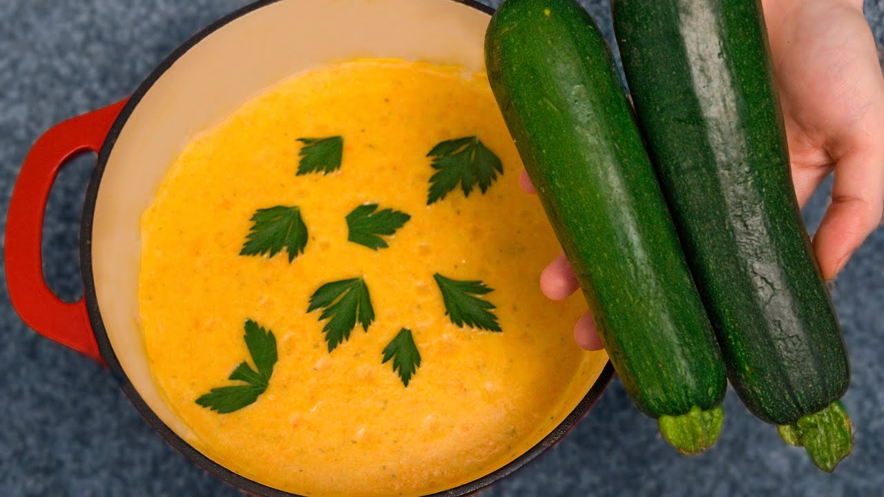This zucchini soup is a forgotten treasure! Have you ever made soup that good?