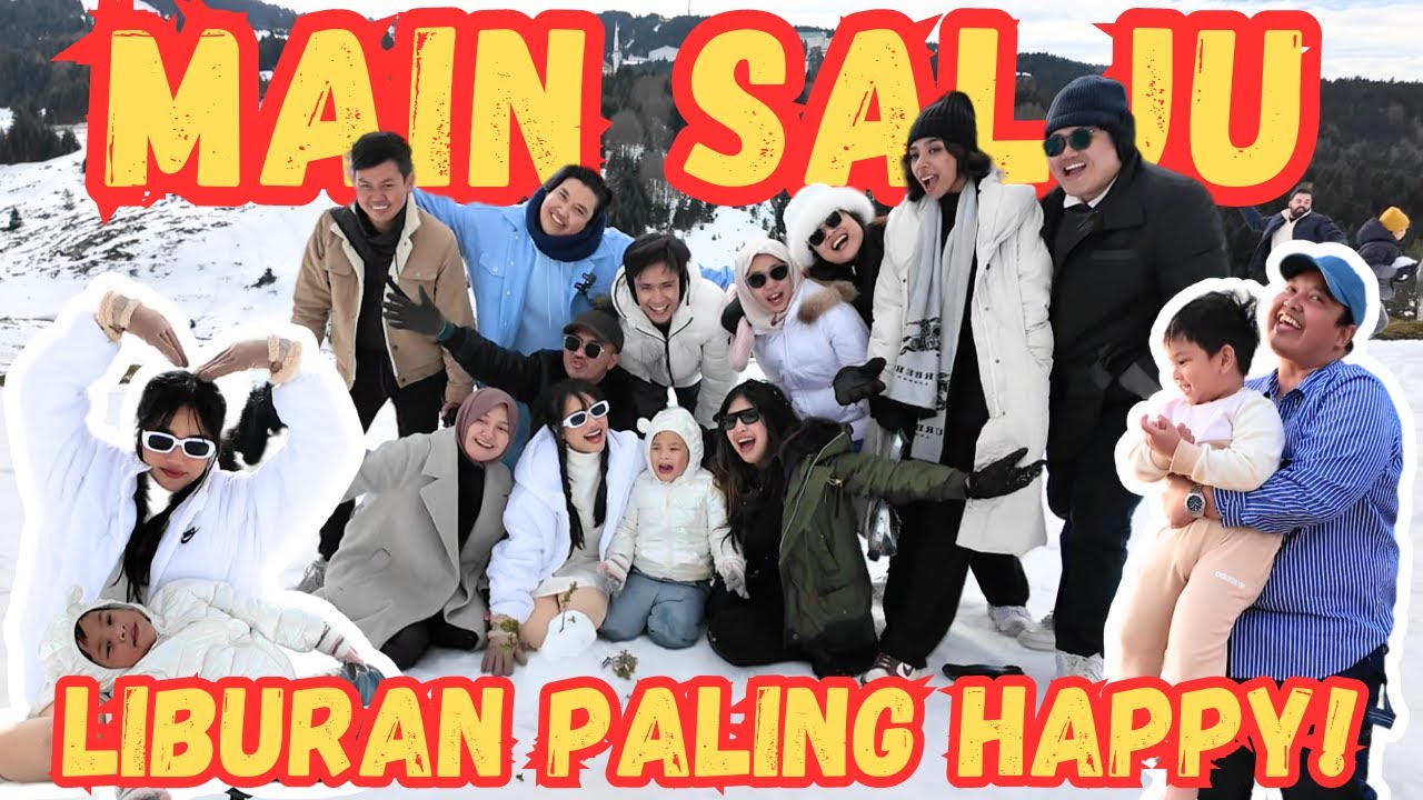 GENG TERSERAH MAIN SALJU DAN KE DANAU GARAM DI TURKI! #DAY3&4