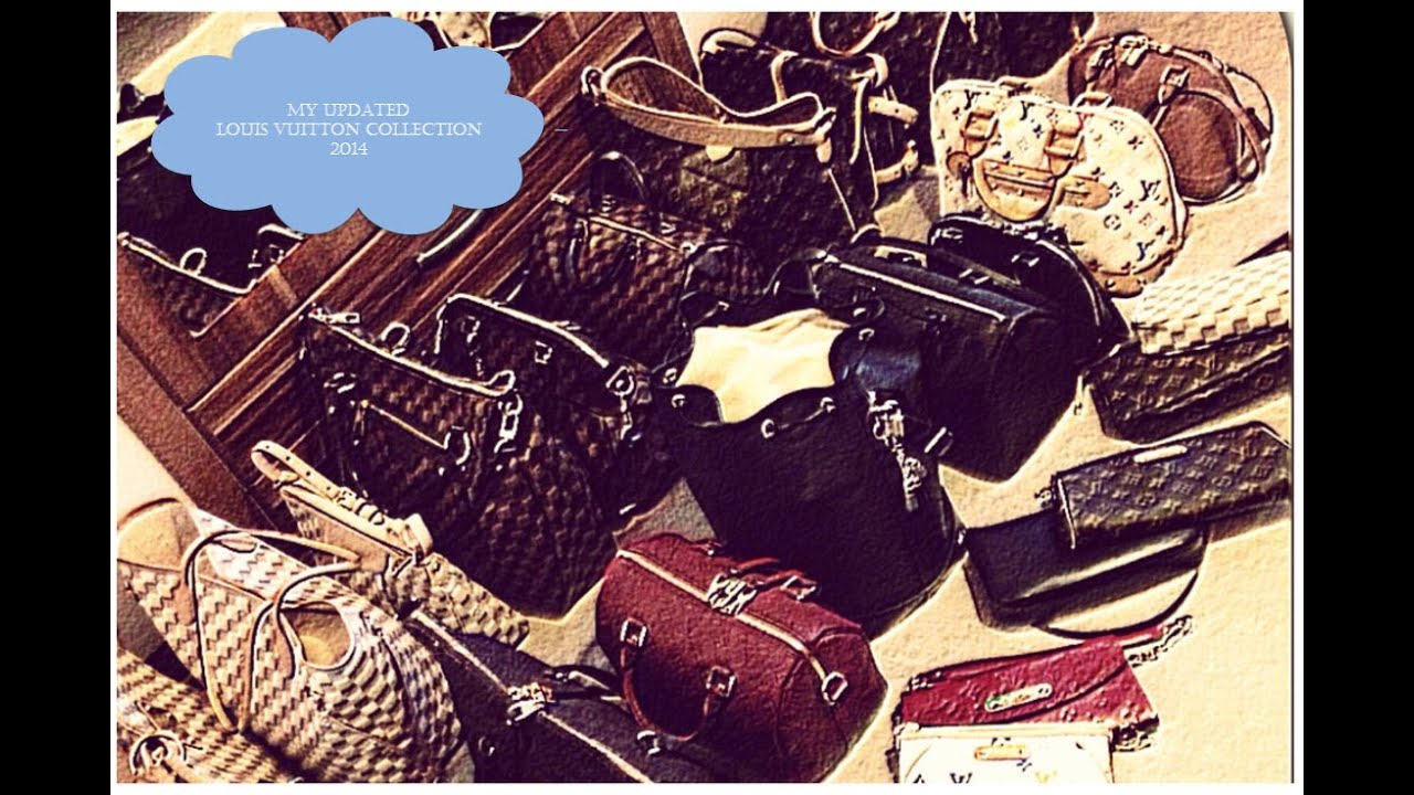 My updated Louis Vuitton Handbag Collection 2014