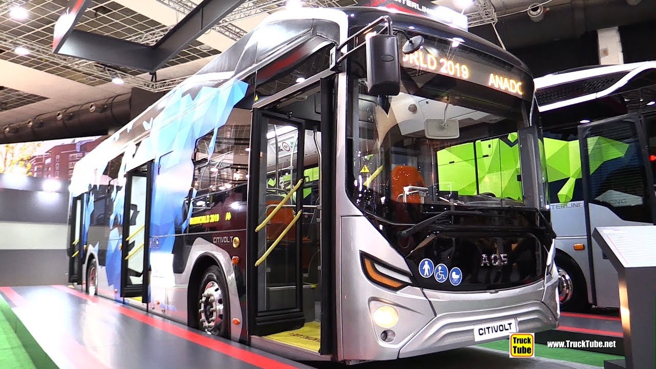 2020 Isuzu CityVolt 12m Electric City Bus - Exterior Interior Walkaround