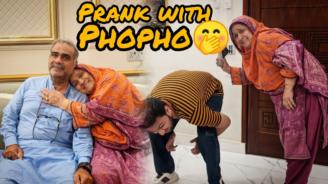 Papa ki sugar high || Prank with Phopho Naheed