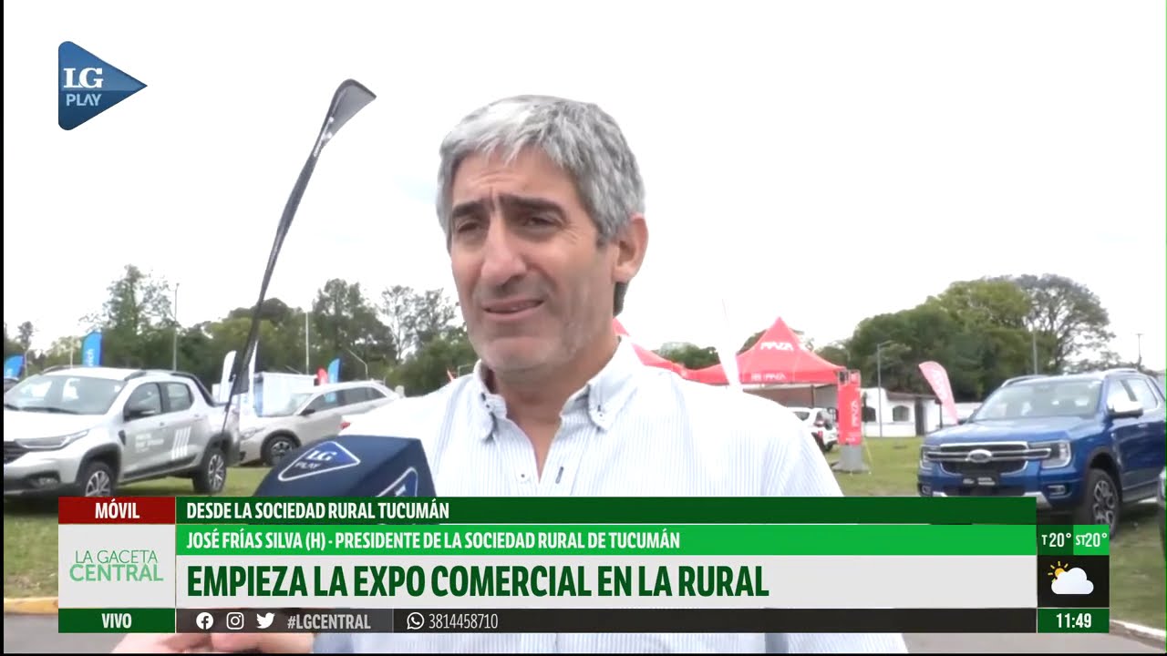 José Frías Silva (Sociedad Rural de Tucumán) "Venimos de tres meses de incertidumbre absoluta"