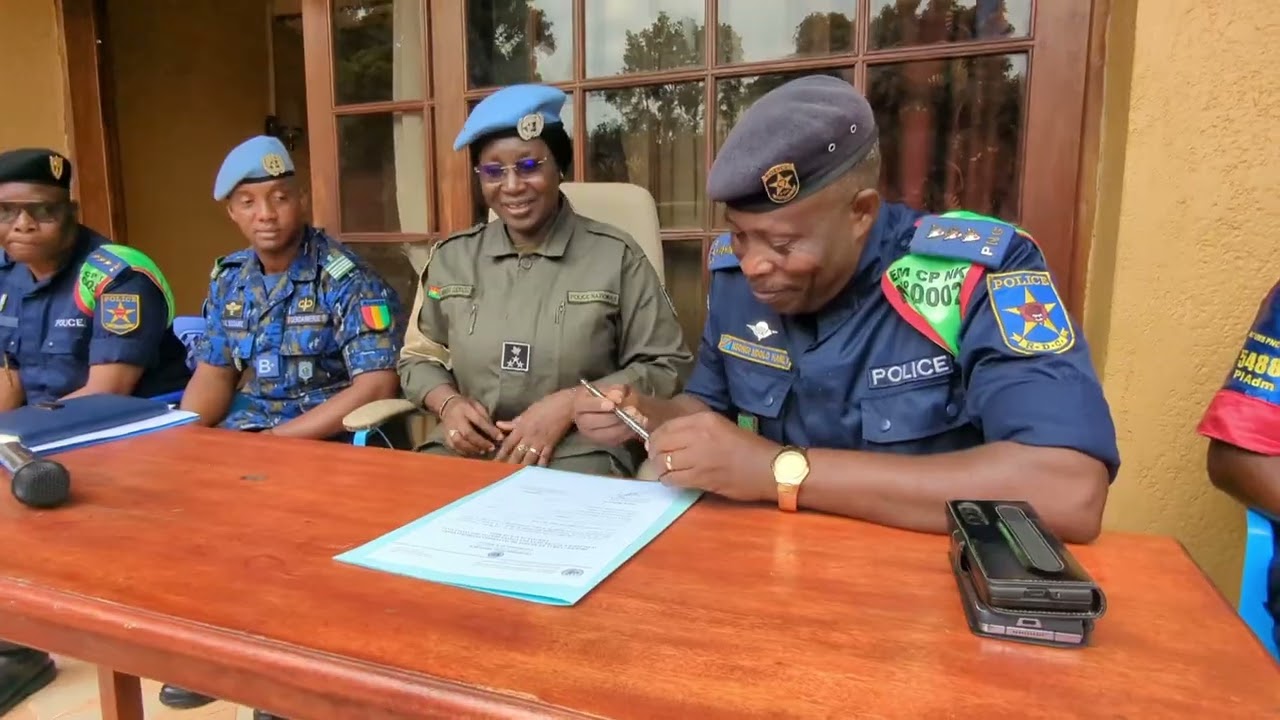 L'UNPOL dotte la PNC NK des matériels informatiques 