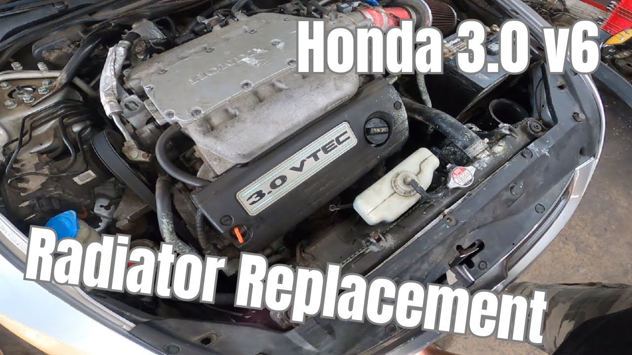 Honda J30 3.0 v6 Radiator Replacement