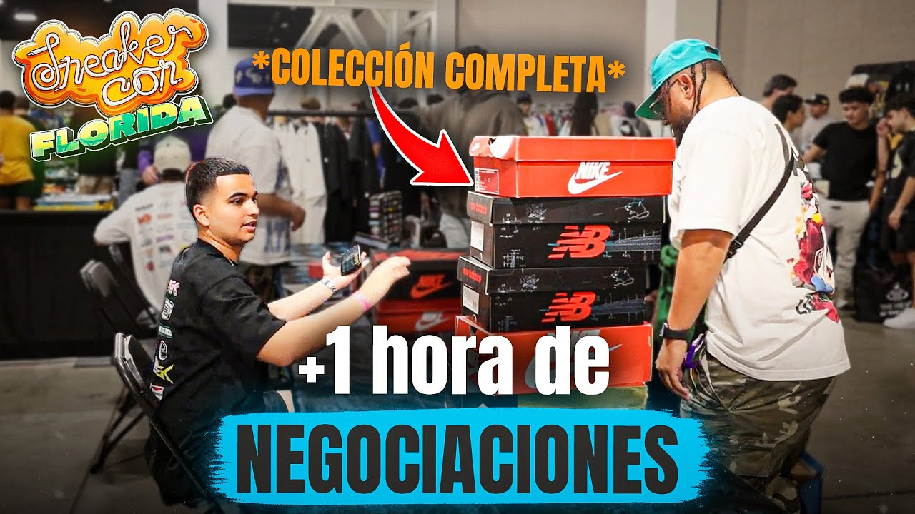 ¡NEGOCIAMOS +$10.000 en TENIS en SNEAKERCON FLORIDa!