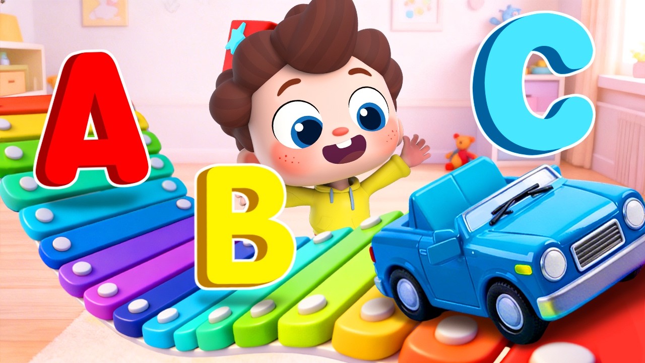 たのしくABCを学ぼう | イエス！ネオ | 赤ちゃんが喜ぶ歌 | 童謡 | アニメ | 動画 | ベビーバス| BabyBus