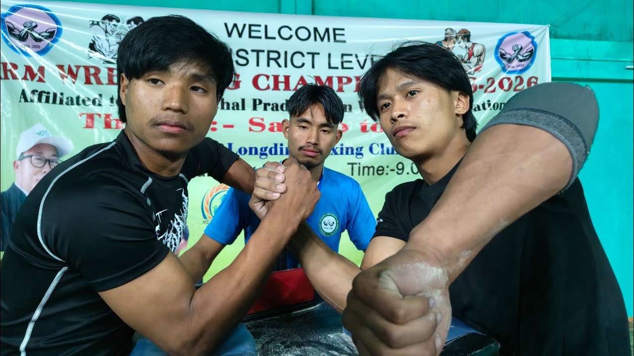 Part-2 | Full Video, Final Round | Arm Wrestling Championships 2026 | Longding Arunachal Pradesh 🇮🇳
