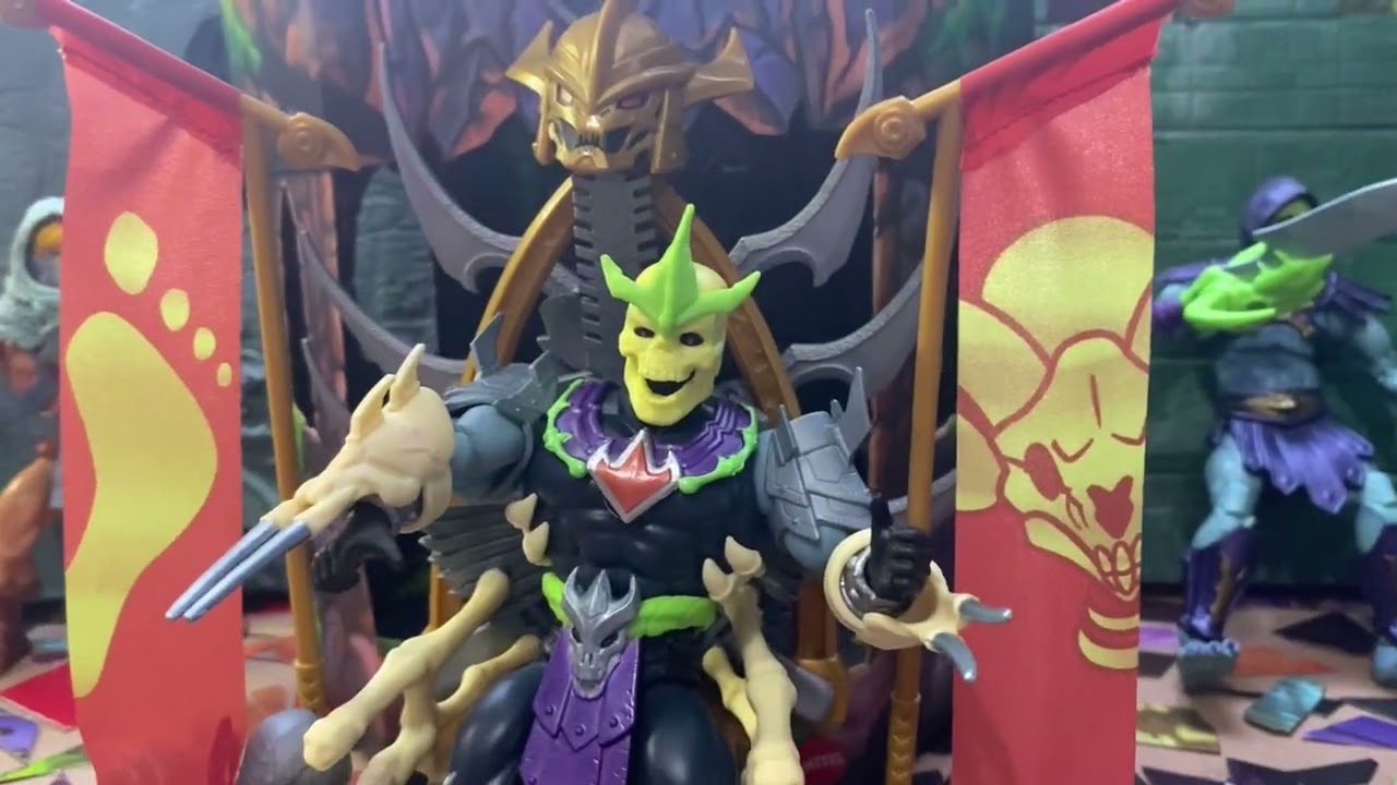Turtles of Grayskull Skele-Shredder-SpartanNerd Unboxing and Review