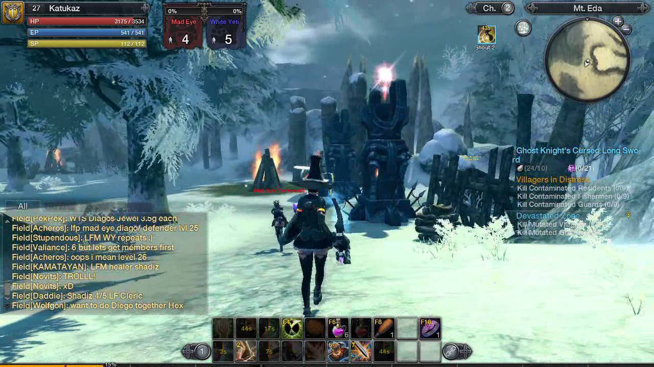 RaiderZ Mt. Eda PvP