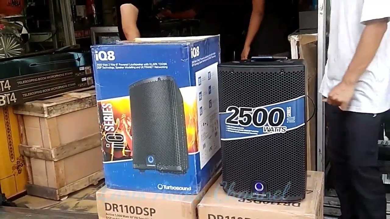 KECIL tapi SULTAN | TURBOSOUND iQ 8 | 8inc 2500watt