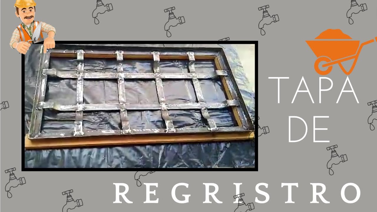 COLANDO TAPA DE REGISTRO - ¡facilísimo!