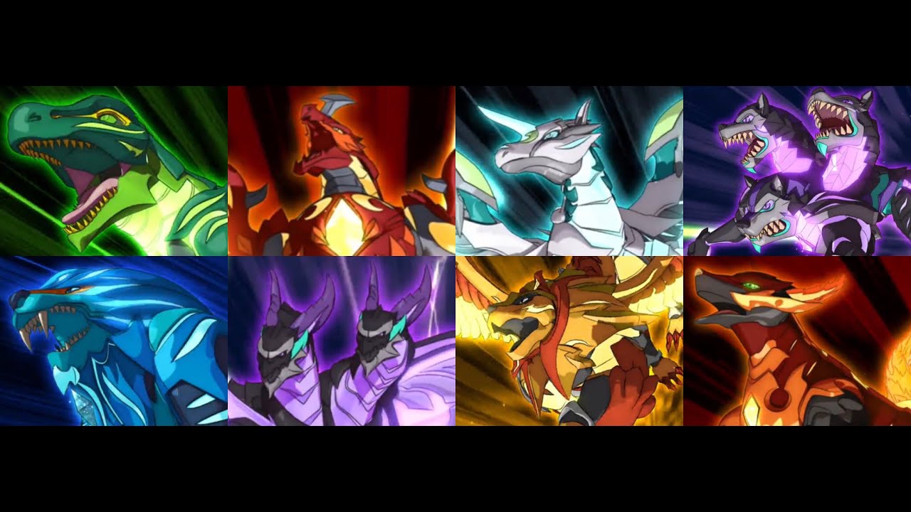 All Bakugan, Geogan and Nanogan