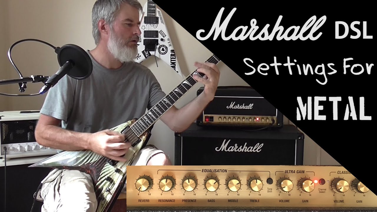 Настройки Marshall DSL для металла