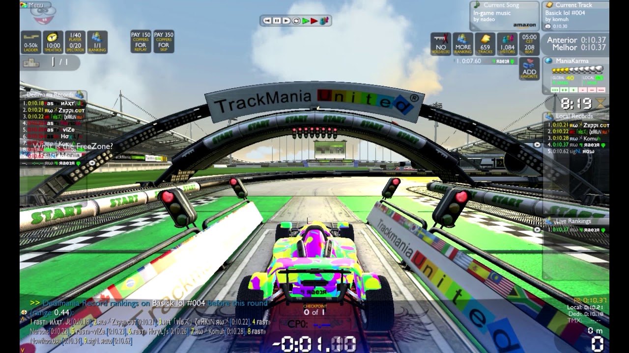 Trackmania - Live Dedi #1