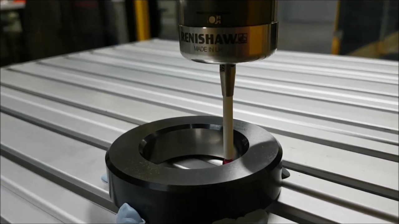 System 3D – kalibracja sondy pomiarowej Renishaw RMP40 na robocie Fanuc M 20iB