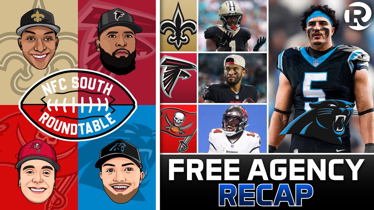 🚨NFC South Roundtable | NFL Free Agency RECAP!