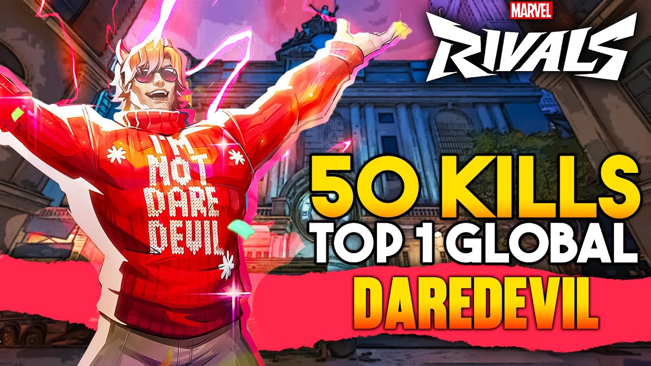 DAREDEVIL IS BROKEN ! 50 KILLS in Celestial Rank Masterclass ! (Marvel Rivals)