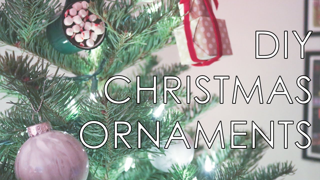 DIY Christmas Ornaments