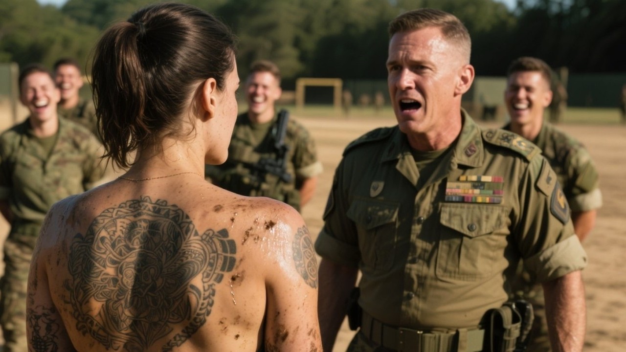 They Laughed at Her During Bootcamp—Until the Commander Saw Her Back Tattoo | Emotional Stories