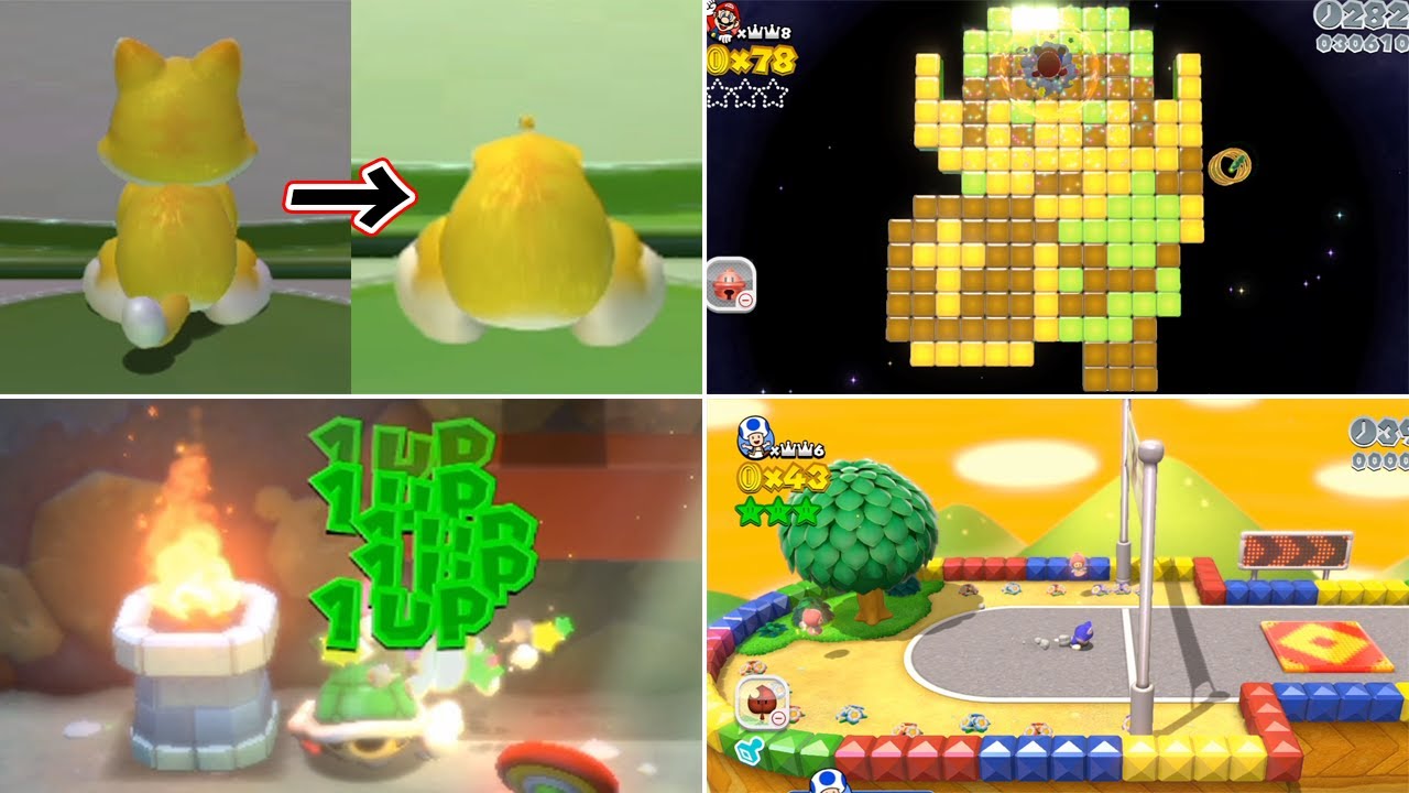 スーパーマリオ 3Dワールド  バグ,小ネタ,裏技,無限1アップ まとめ(Switch版発売記念)