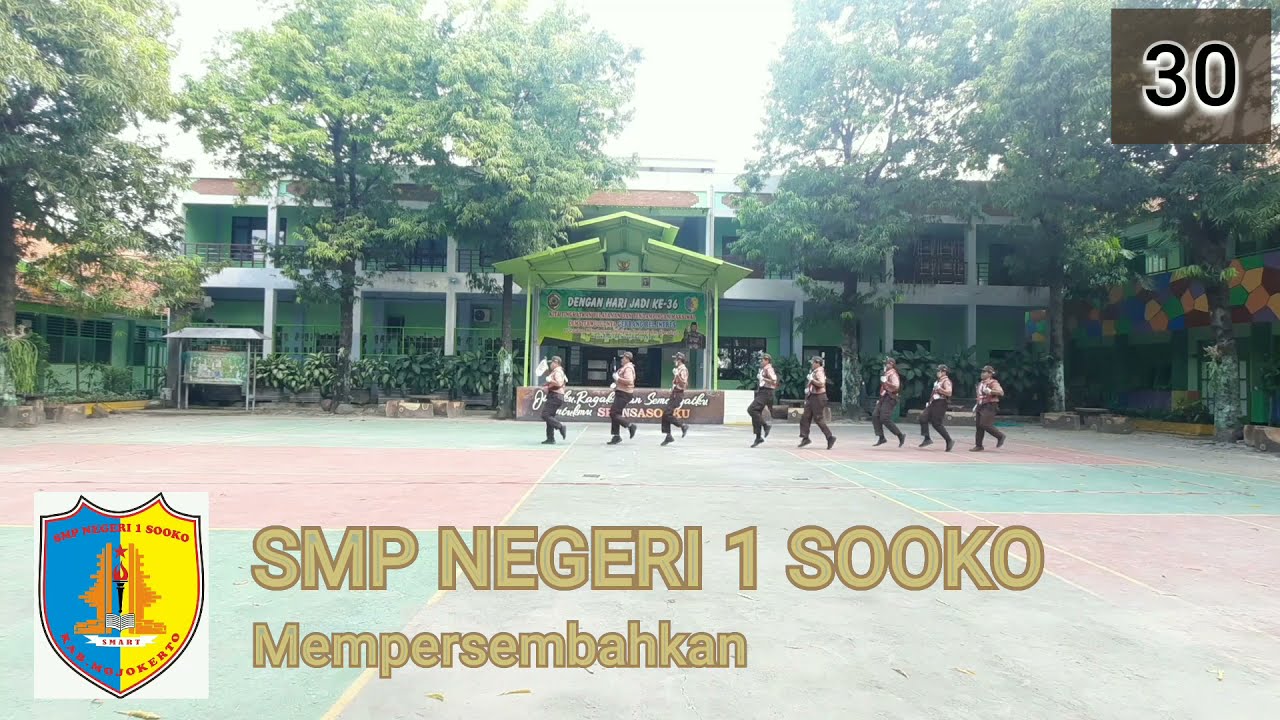 30. SMPN 1 SOOKO - Lomba PBB Tongkat Gugus Depan