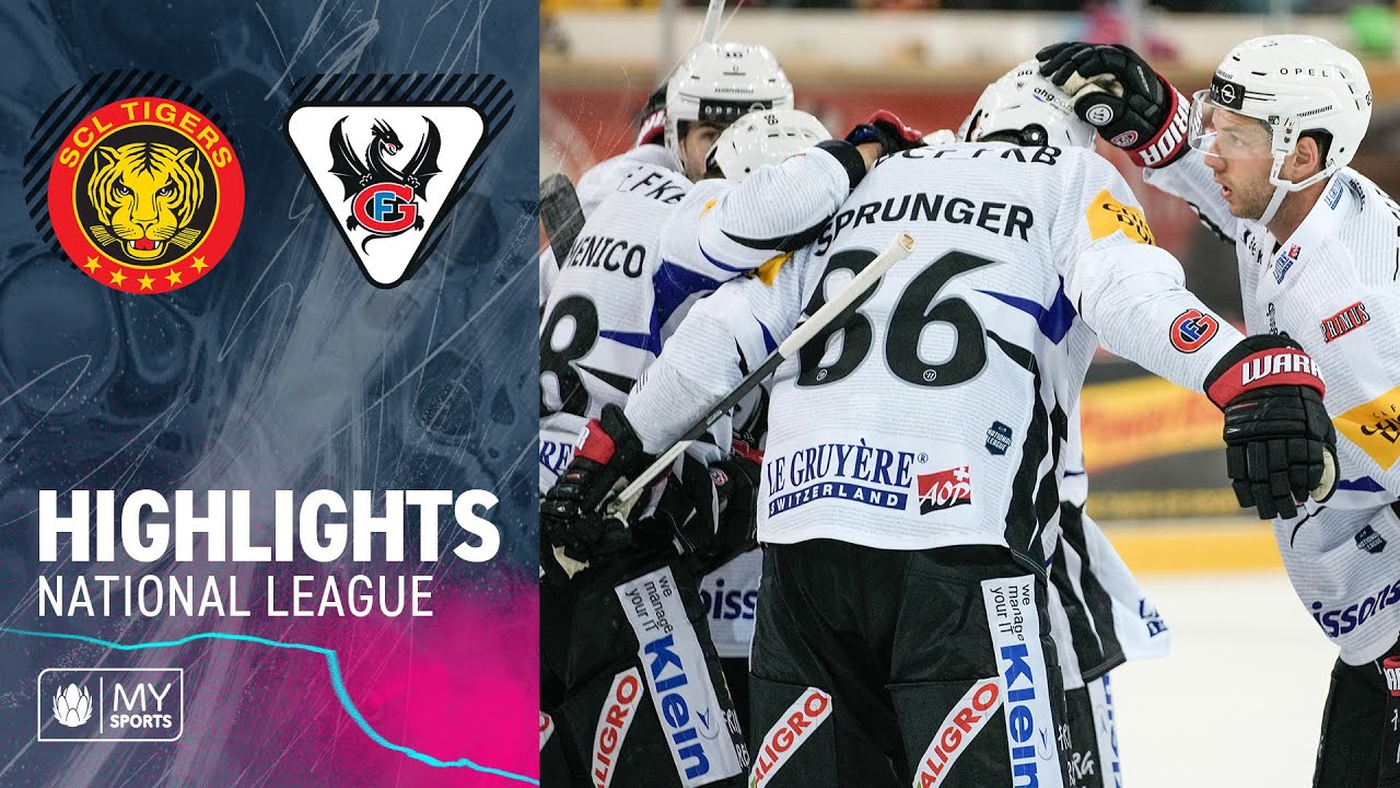 SCL Tigers vs. Fribourg 1:3 – Highlights National League