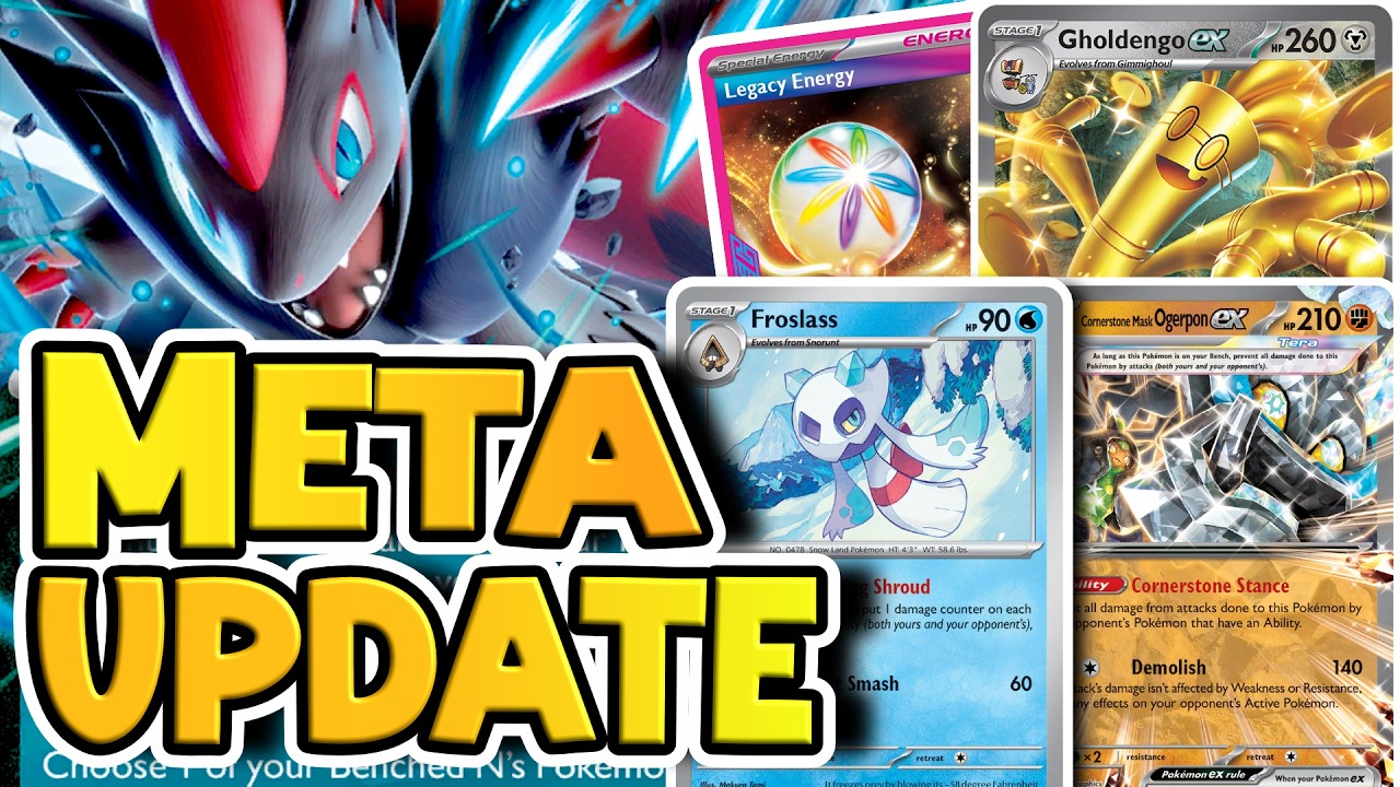 Метаигра, списки колод, рейтинги колод, март 2026 года, Pokémon TCG