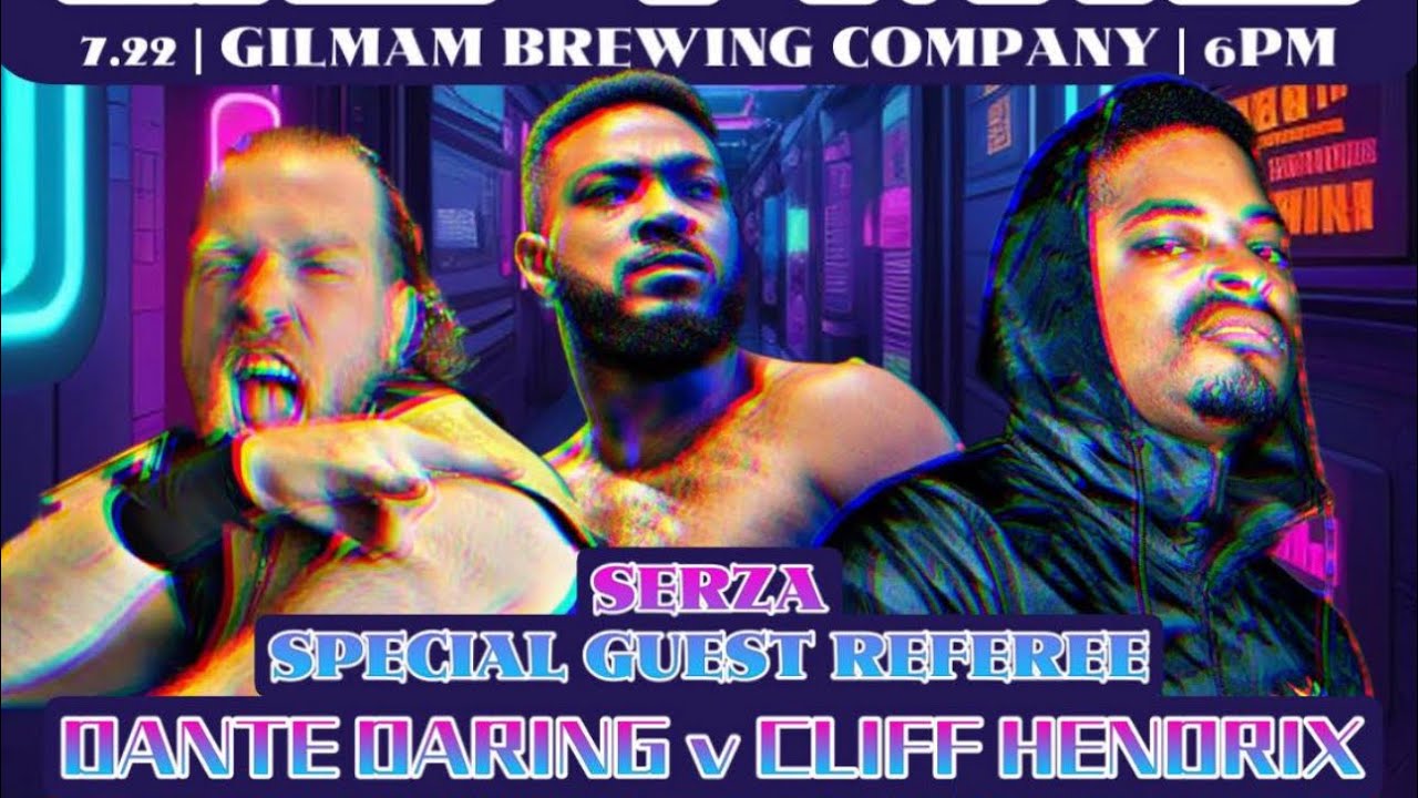 (SPECIAL GUEST REFEREE) Dante Daring vs Cliff Hendrix  (Oasis Pro: Go Time)