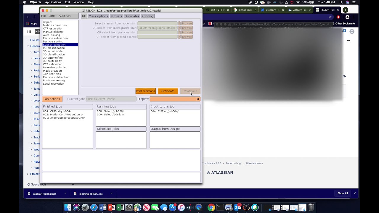 Selecting A Small Data Set In RELION