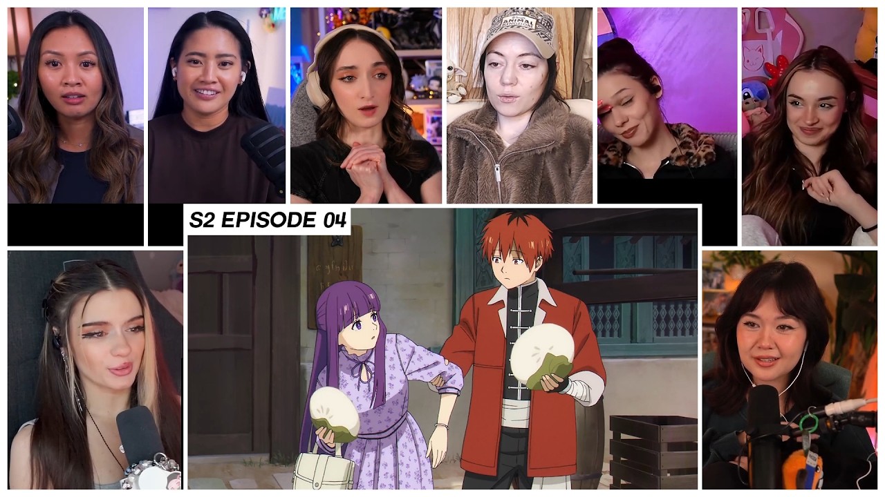 [GIRLS REACT] Stark and Fern's Date | Frieren S2 Ep 4 Girl Reaction Mashup