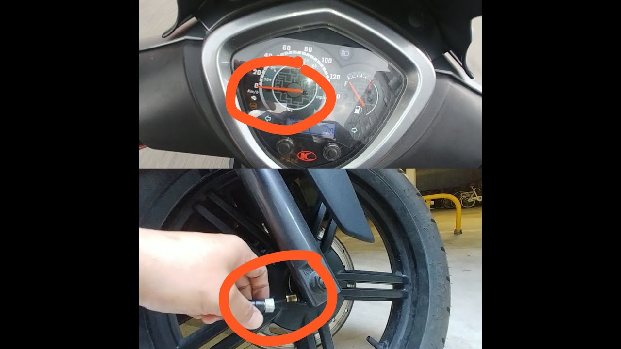 Speed sensor problem kymco agility r16+