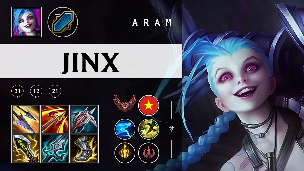 Jinx ARAM - VN Grandmaster Patch 26.05