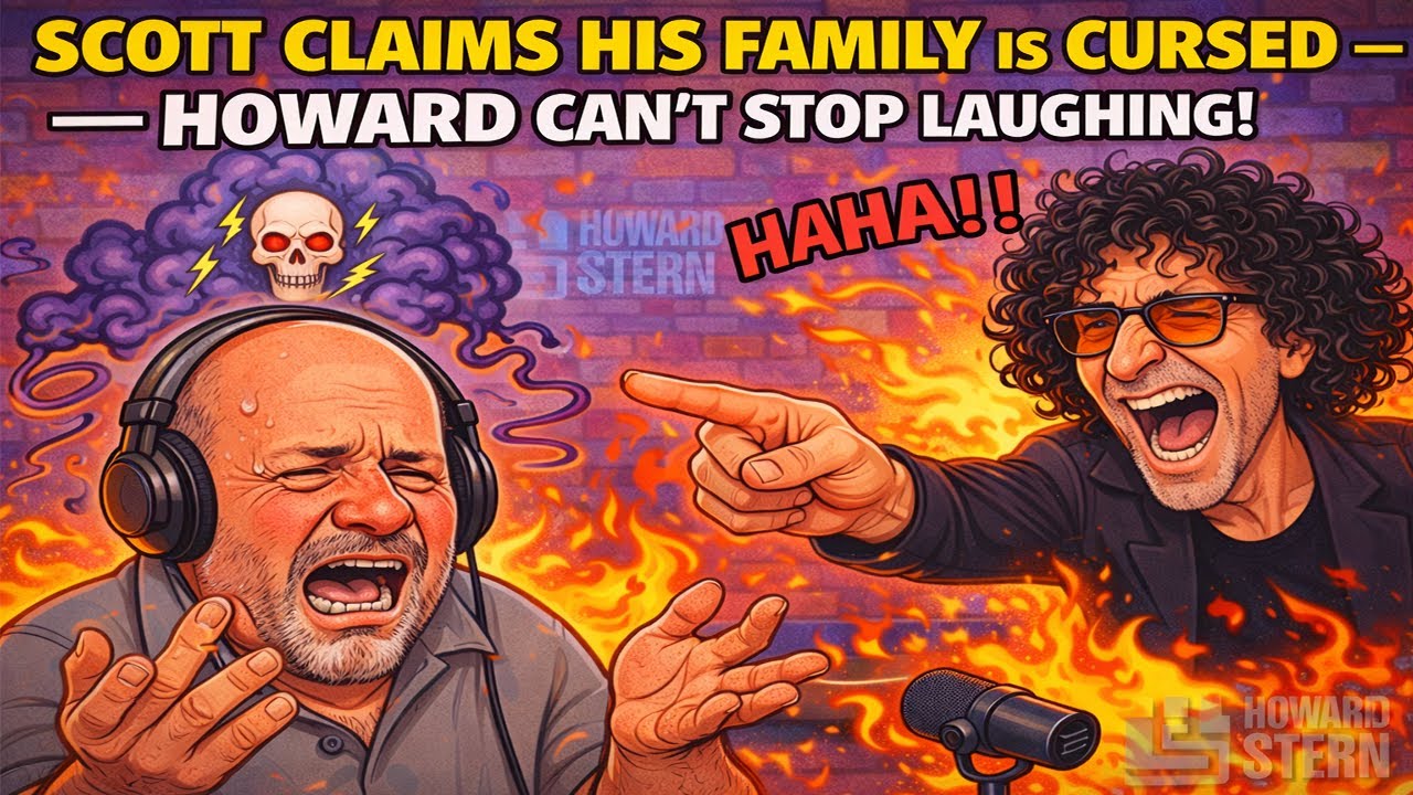Scott Claims His Family Is Cursed — Howard Can’t Stop Laughing!🔥🎙 - Show Howard Stern