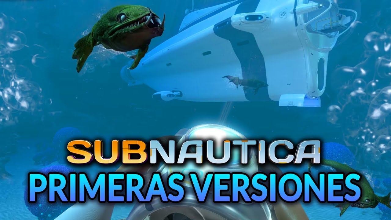 ¡Viaje al Pasado de Subnautica! 💥 De la Pre-Alpha al Acceso Anticipado